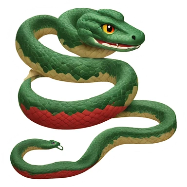 AÑO NUEVO CHINO DECORACIÓN DE SERPIENTE ROJA AÑO DE LA SEPIENTE sticker