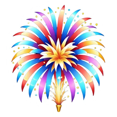 Fogos de artifício  sticker