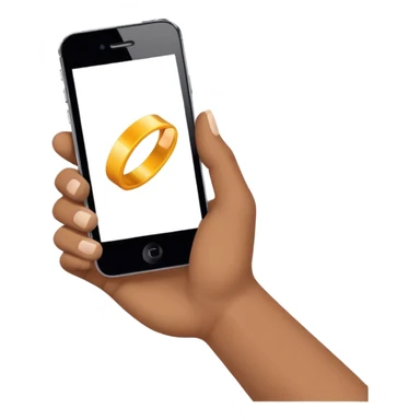 Streaming rap song on phone sticker