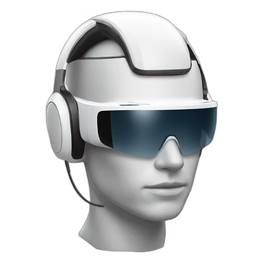 Apple Vision Pro headset sticker