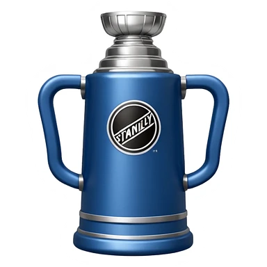 Stanley cup varsity blue color sticker