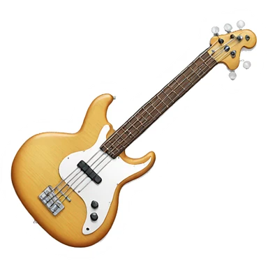 bass guitar sticker