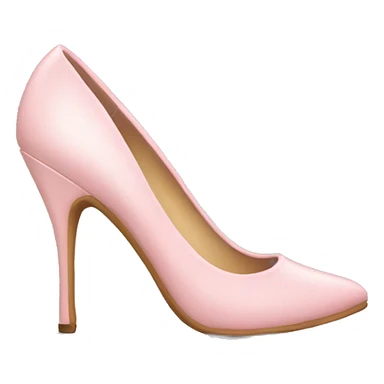 Light pink high heel sticker