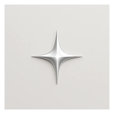 tiny shiny star, elegant and modern sticker