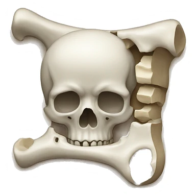 Bone fracture sticker