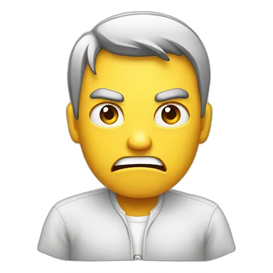 Angry programmer sticker