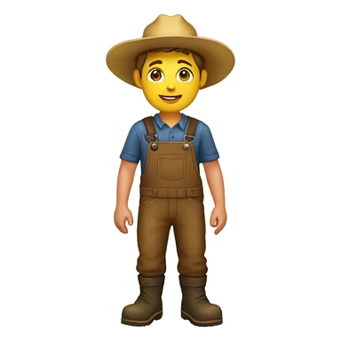 young farmer sticker