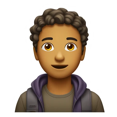 una carita exitada sticker