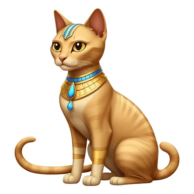 pharaoh cat sticker
