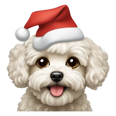 Christmas maltipoo  sticker