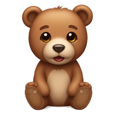 small Teddy bear sticker