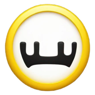 Black top yellow circle in the middle and red on the bottom sticker