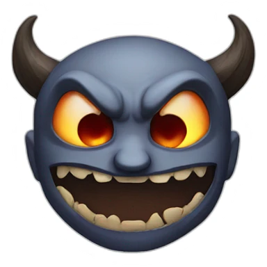 The demon sticker
