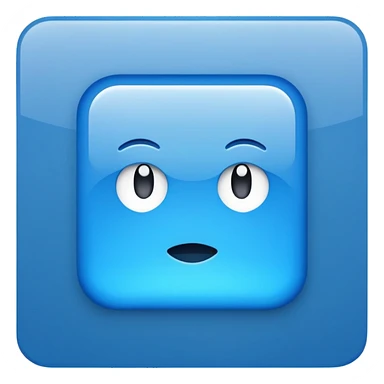 NO CAP text in a blue square sticker