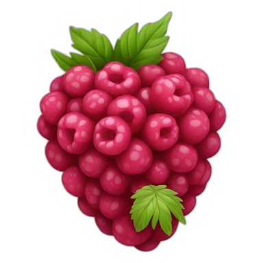 Rasberry sticker