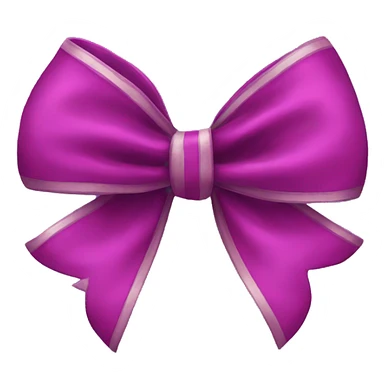 velvet bow sticker
