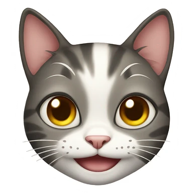 smile cat sticker