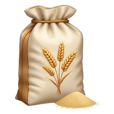 Embalagem de farinha de trigo sticker