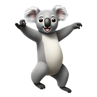 koala dancing sticker