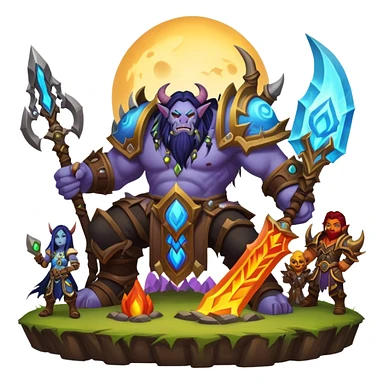 World of warcraft  sticker