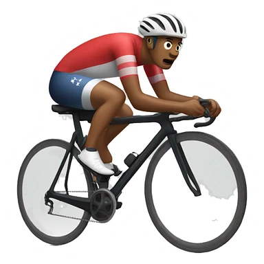 paracycling missing legs using arms sticker