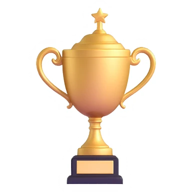 Winner's Cup trophy sticker