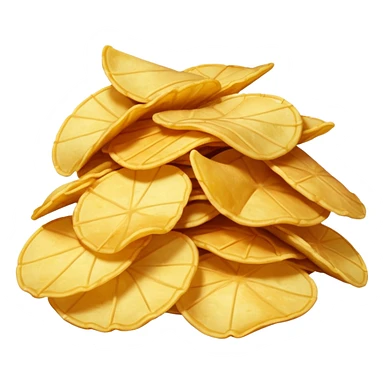 Some potato chips. sticker