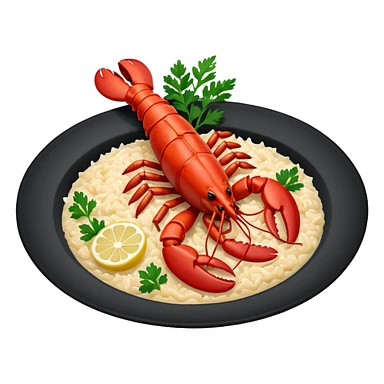 lobster risotto sticker