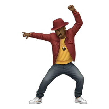 dancing-slack-icon-like-hiphop sticker