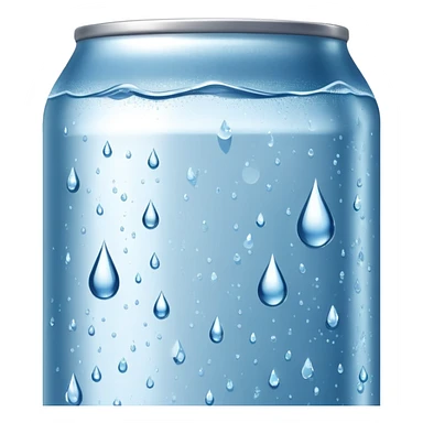 sparking water can sticker