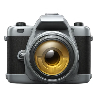 Camera with 10 Avax Coin sticker