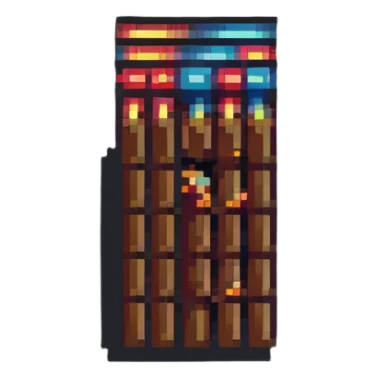 stack of dynamite sticks with fuse sticker