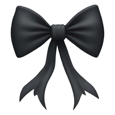 dark res bow sticker