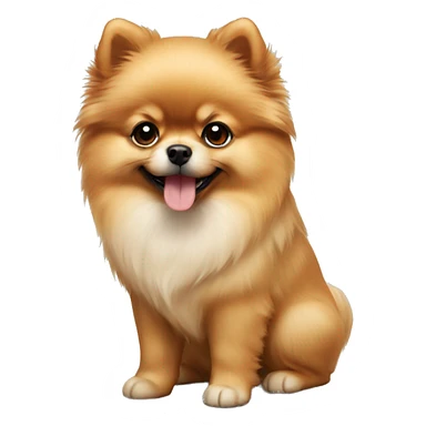 Pomeranian puppy sticker
