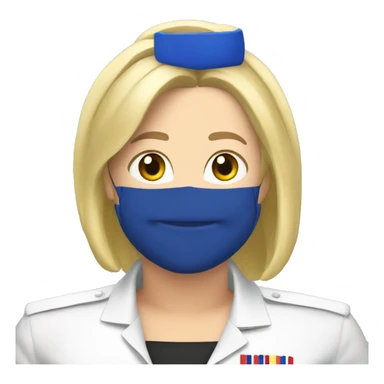 marine le pen sticker