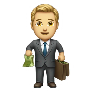 finance manager sticker