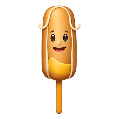 Corndog sticker