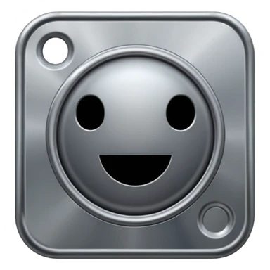 piece of steel sticker