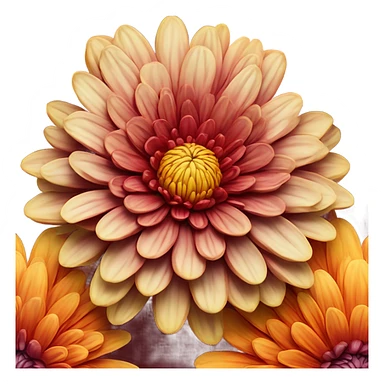 Chrysanthemum sticker