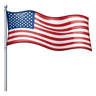 Upside-down distress american flag. sticker