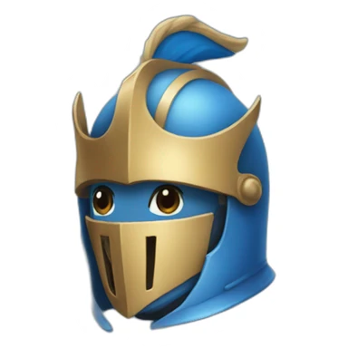 Blue Knight sticker