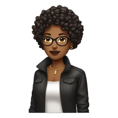 stylish-sarcastic-women-Aesthetics sticker