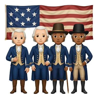 founding fathers of the usa sticker