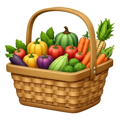 grocery basket sticker