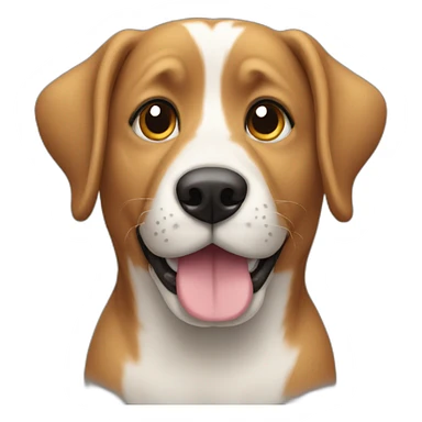 dog without front paws sticker
