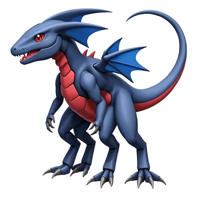 Heliolisk-Salandit-GIBLE-Cyclizar-Genesect-Pokémon, full body sticker