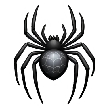 spider web nest sticker