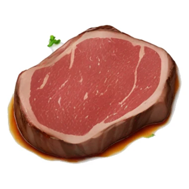 steak in a plate sticker