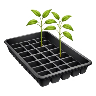 Seed Trays sticker