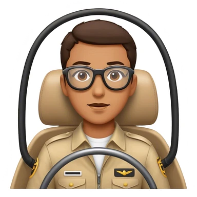 Copilot glasses speed sticker